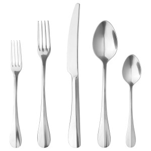 IKEA GAMMAN 20-piece flatware set, stainless steel, Ikea Ireland | 5618QBVJN