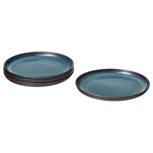 IKEA GLADELIG side plate, 8 in, 4 pack Blue, Ikea Ireland | 5136GQCZU