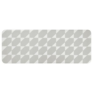 IKEA GÅNGPASSAGE kitchen mat, gray/white, 1'6 inx3'11 in, Ikea Ireland | 9507QANHL