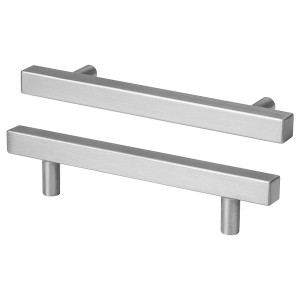 IKEA GRIBBOL handle, 5 1/2 in, 2 pack Silver Color, Ikea Ireland | 5987NJOLE