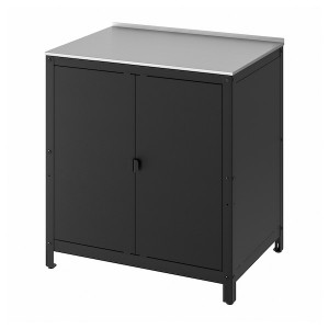 IKEA GRILLSKÄR kitchen island shelf unit, 33 7/8x24 in Stainless Steel, Ikea Ireland | 7025JHAIL