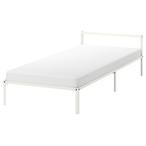 IKEA GRIMSBU bed frame, Twin White, Ikea Ireland | 8372TXEJO