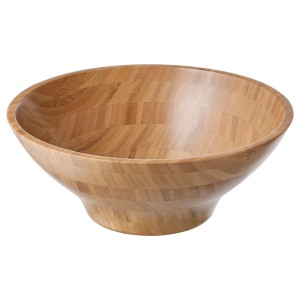 IKEA GRÖNSAKER serving bowl, bamboo, 11 in, Ikea Ireland | 1653WGJUN