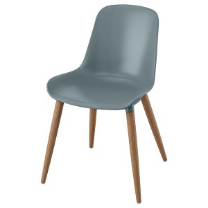IKEA GRÖNSTA chair, indoor/outdoor Gray / Turquoise, Ikea Ireland | 6910LNFPK