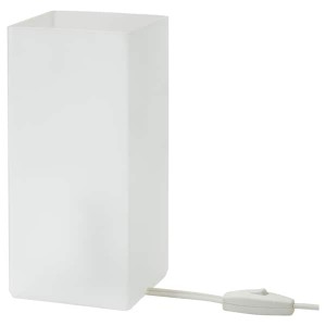 IKEA GRÖNÖ table lamp with LED bulb, frosted glass white, Ikea Ireland | 8543KDEXT