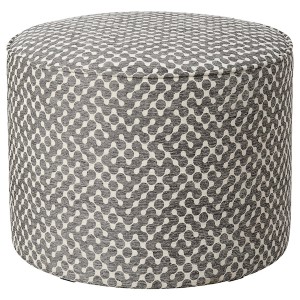 IKEA GRUNDSJÖ ottoman, dot pattern Brown / Beige, Ikea Ireland | 9285NKHOE