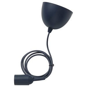 IKEA GRÅVACKA cord set for bulb, 5'11 in Dark Blue, Ikea Ireland | 8752JNDMG
