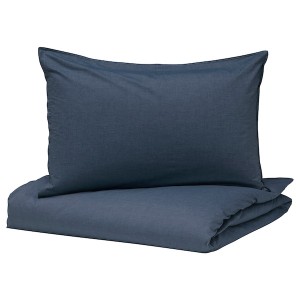 IKEA GULBJÖRK duvet cover and pillowcase(s), King Blue, Ikea Ireland | 0271FPXJT