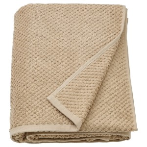 IKEA GULVIAL bath sheet, 39x59 in Beige, Ikea Ireland | 2081FDWQM
