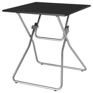 IKEA GUNDE folding table, black, 26 3/8x26 3/8 in, Ikea Ireland | 9302MSDVP
