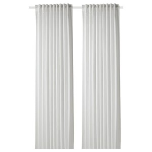 IKEA GUNNLAUG sound absorbing curtain, white, 57x98 in, Ikea Ireland | 1379LEUGI