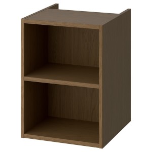 IKEA HAGAÅN open cabinet, 18x21x25 1/8 in Brown Oak Effect, Ikea Ireland | 1675QBMVH