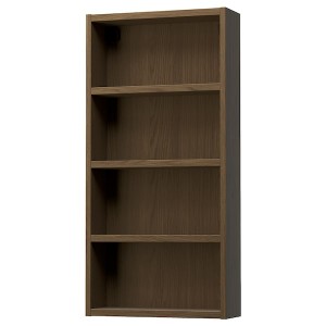 IKEA HAGAÅN wall open cabinet, 18x6x37 in Brown Oak Effect, Ikea Ireland | 4087OBSVU