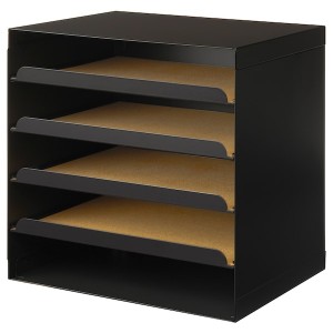 IKEA HARVMATTA letter tray, anthracite, Ikea Ireland | 6127UYODT