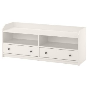 IKEA HAUGA TV unit, 54 3/8x14 1/8x21 1/4 in White, Ikea Ireland | 4503WYFAK
