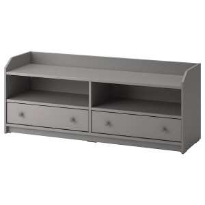 IKEA HAUGA TV unit, 54 3/8x14 1/8x21 1/4 in Gray, Ikea Ireland | 5426ZWXHI