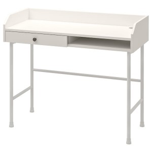 IKEA HAUGA desk, 39 3/8x17 7/8 in White, Ikea Ireland | 9713LYOJP