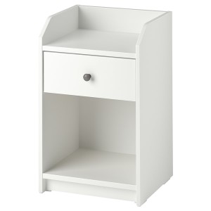 IKEA HAUGA nightstand, 15 5/8x14 in White, Ikea Ireland | 3980VBTJQ