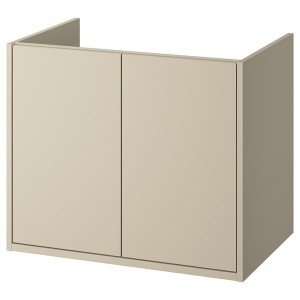 IKEA HAVBÄCK Bathroom vanity with doors, 30x21x25 1/8 in Beige, Ikea Ireland | 3184TSYXA