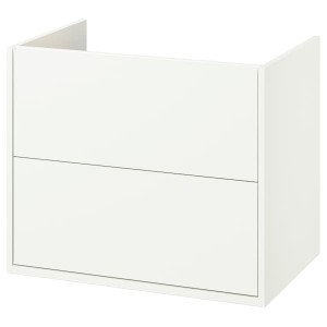 IKEA HAVBÄCK Bathroom vanity with drawers, 30x21x25 1/8 in White, Ikea Ireland | 5809KFOGR