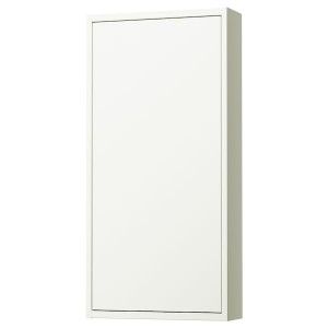 IKEA HAVBÄCK wall cabinet with door, 18x6x37 in White, Ikea Ireland | 9541CLKJY