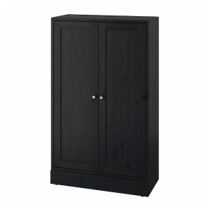 IKEA HAVSTA cabinet with base, 31 7/8x14 5/8x52 3/4 in Black, Ikea Ireland | 8973GHWOZ