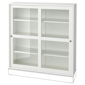IKEA HAVSTA glass-door cabinet, 47 5/8x13 3/4x48 3/8 in White, Ikea Ireland | 8095ATPEK