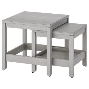 IKEA HAVSTA nesting tables, set of 2 Gray, Ikea Ireland | 2918YMWXP