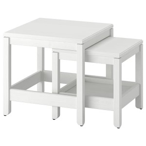 IKEA HAVSTA nesting tables, set of 2 White, Ikea Ireland | 0864XHTOL