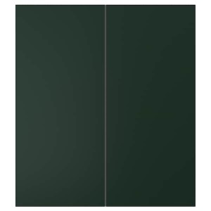 IKEA HAVSTORP 2-p door/corner base cabinet set, 13x30 in Deep Green, Ikea Ireland | 9745WKMQS