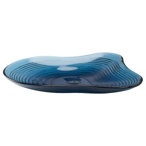 IKEA HÄCKPOPPEL decorative bowl, blue, 9 ½ in, Ikea Ireland | 6381TFEDW