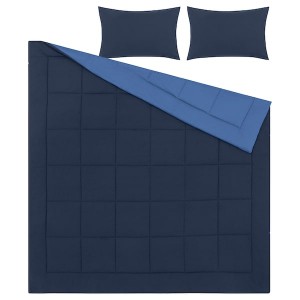 IKEA HEDFRYLE comforter set, King Blue, Ikea Ireland | 3897MFOZE