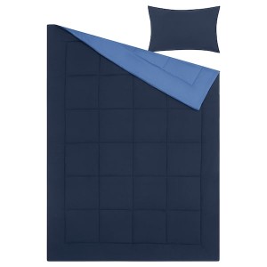 IKEA HEDFRYLE comforter set, Twin/Twin X-long Blue, Ikea Ireland | 2953UIXAW