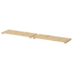 IKEA HEJNE Shelf, softwood, 30 3/8x11 in 2 pack, Ikea Ireland | 0632FPASL