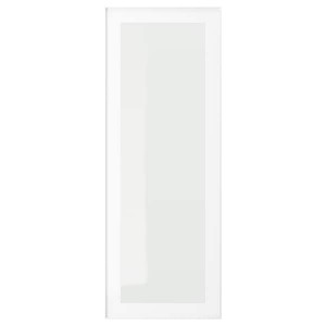 IKEA HEJSTA glass door, 15x40 in White / Clear Glass, Ikea Ireland | 9105GWHBV