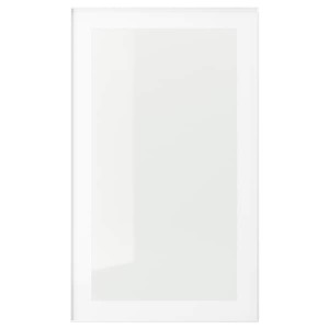 IKEA HEJSTA glass door, 18x30 in White / Clear Glass, Ikea Ireland | 7059TCQMV