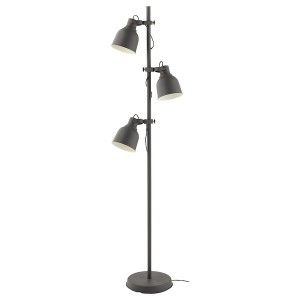 IKEA HEKTAR floor lamp with 3-spotlights, dark gray, Ikea Ireland | 7958YGPKQ