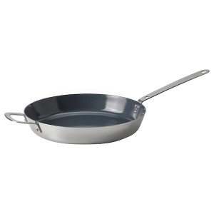 IKEA HEMKOMST frying pan, stainless steel/non-stick coating, 13 in, Ikea Ireland | 8932EMQDN