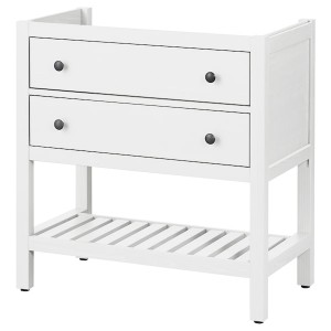 IKEA HEMNES Bathroom vanity with 2 drawers, 30 in White, Ikea Ireland | 0381HEGTB