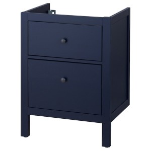 IKEA HEMNES Bathroom vanity with drawers, 24x32 3/8 in Blue, Ikea Ireland | 8673UAXWQ