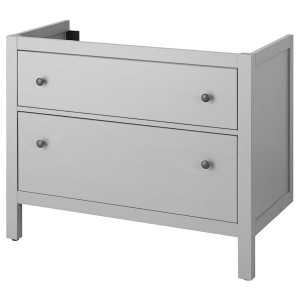 IKEA HEMNES Bathroom vanity with drawers, 36x32 3/8 in Gray, Ikea Ireland | 5432GHZDC