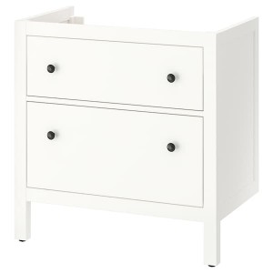 IKEA HEMNES Bathroom vanity with drawers, 30x32 3/8 in White, Ikea Ireland | 5706OCRAB