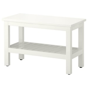 IKEA HEMNES Bench, 32 5/8 in White, Ikea Ireland | 6047EGHZD