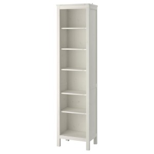 IKEA HEMNES Bookcase, 19 1/4x77 1/2 in White Stain, Ikea Ireland | 5610GINFE