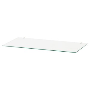 IKEA HEMNES Glass top, transparent, 21 1/4x15 in, Ikea Ireland | 1756NFOCU