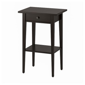 IKEA HEMNES Nightstand, 18 1/8x13 3/4 in Black / Brown, Ikea Ireland | 1753BGMKH