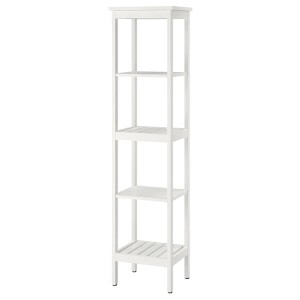 IKEA HEMNES Shelf unit, 16 1/2x67 3/4 in White, Ikea Ireland | 9563OARUS