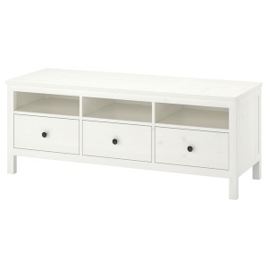 IKEA HEMNES TV unit, 58 1/4x18 1/2x22 1/2 in White Stain, Ikea Ireland | 8942PBTGF