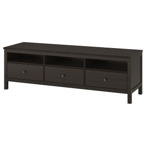 IKEA HEMNES TV unit, 72x18 1/2x22 1/2 in Black / Brown, Ikea Ireland | 0147SMVEK