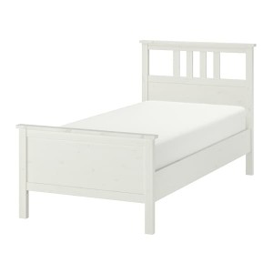 IKEA HEMNES bed frame, Twin White Stain, Ikea Ireland | 3791NJDUE